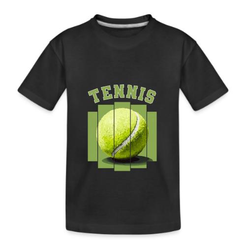 Tennis Minimal - Kid's Premium Organic T-Shirt