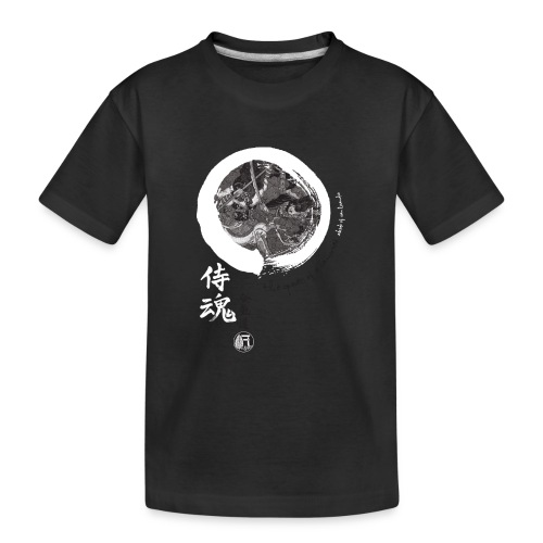 ASL Samurai shirt - Kid's Premium Organic T-Shirt