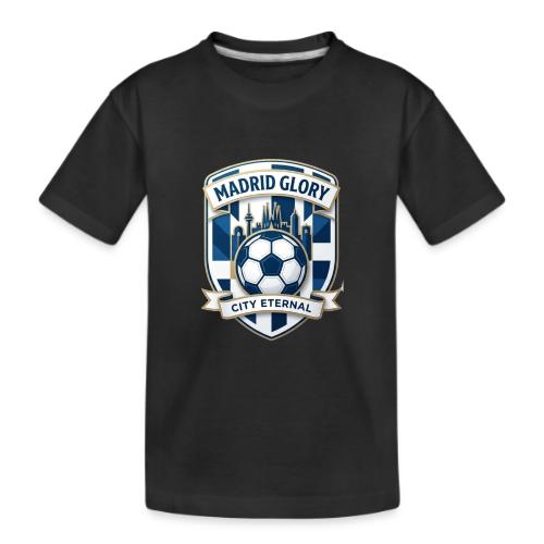 Madrid Skyline Glory T Shirt, Madrid Fan Gift - Kid's Premium Organic T-Shirt