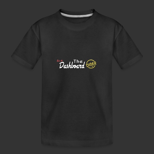 The Dashboard Diner Horizontal Logo - Kid's Premium Organic T-Shirt