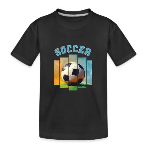 Soccer Ball Vibes - Kid's Premium Organic T-Shirt