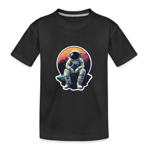 Astronaut in the Void - Kid's Premium Organic T-Shirt
