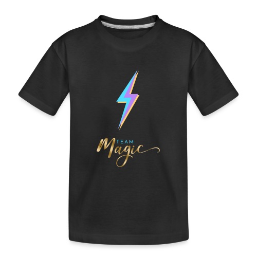 Team Magic With Lightning Bolt - Kid's Premium Organic T-Shirt
