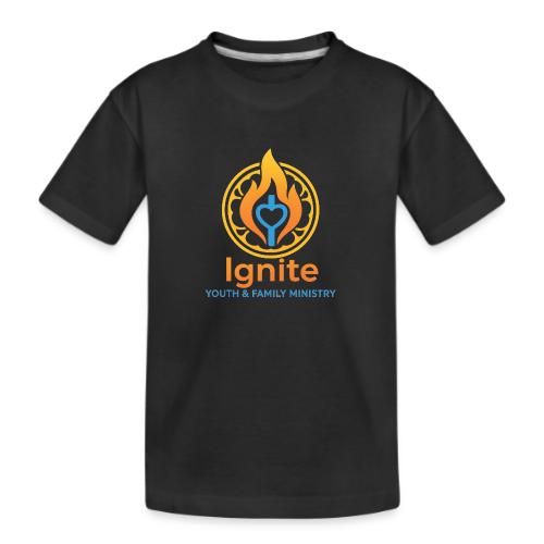 Ignite Youth and Family Logo - Kid's Premium Organic T-Shirt