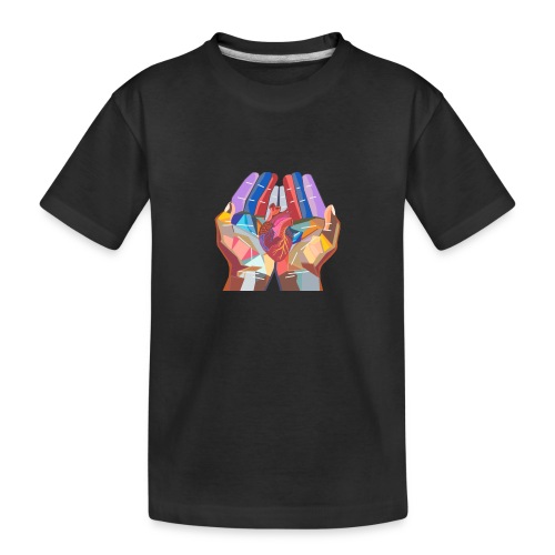 Heart in hand - Kid's Premium Organic T-Shirt
