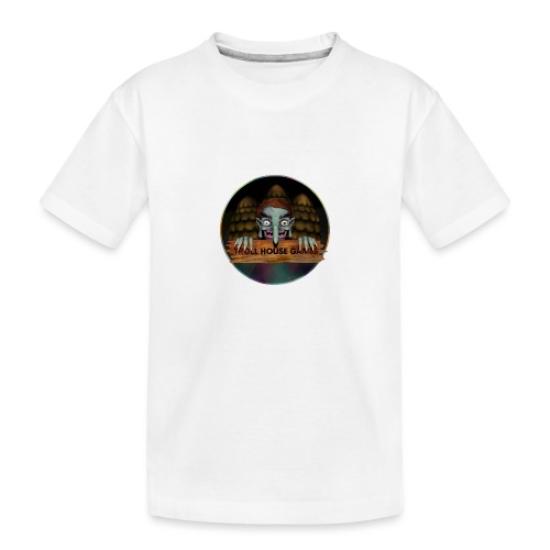 Troll House Games Logo - Kid's Premium Organic T-Shirt