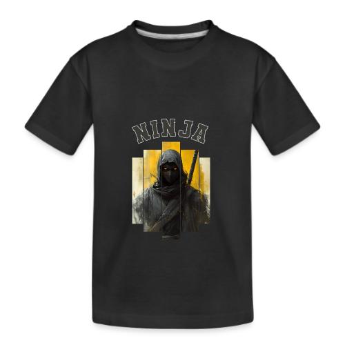 Silent Ninja Code - Kid's Premium Organic T-Shirt