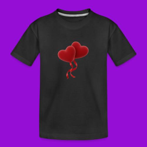 Two hearts together - Kid's Premium Organic T-Shirt