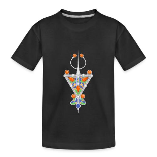 Amazigh: Tazerzit Heritage - Kid's Premium Organic T-Shirt