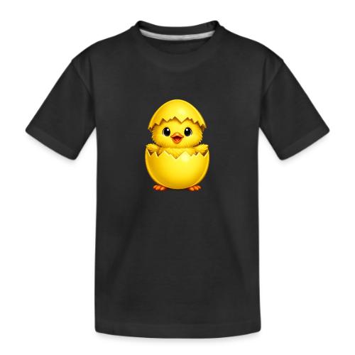 Easter Chick yellow - Kid's Premium Organic T-Shirt