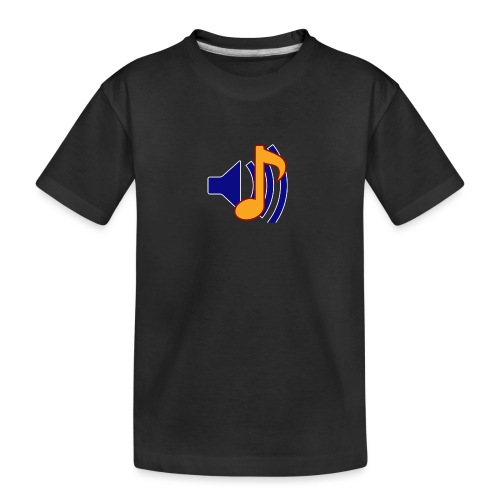 Speaker Music Note - Kid's Premium Organic T-Shirt
