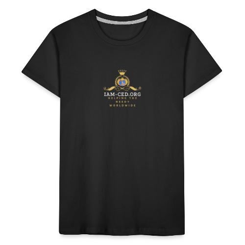 IAM-CED.ORG CROWN - Kid's Premium Organic T-Shirt