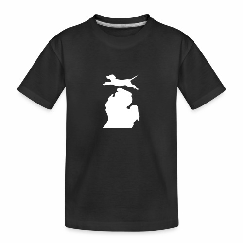 labrador retriever Bark Michigan - Kid's Premium Organic T-Shirt