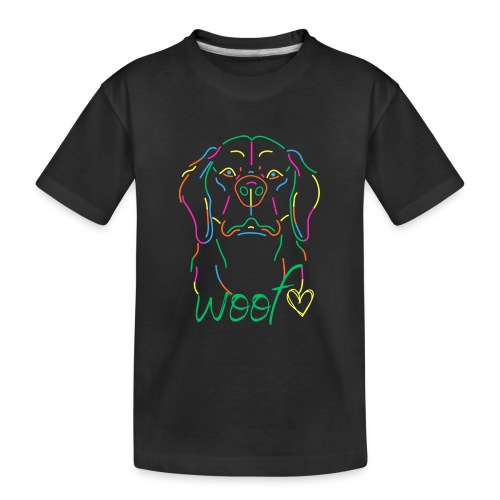 Woof - Kid's Premium Organic T-Shirt