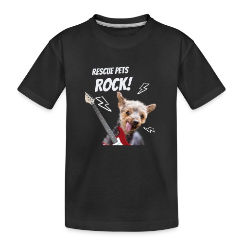 Rescue Pets Rock! - Kid's Premium Organic T-Shirt