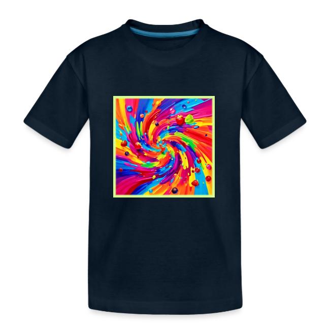 Colorful Fruit Vortex