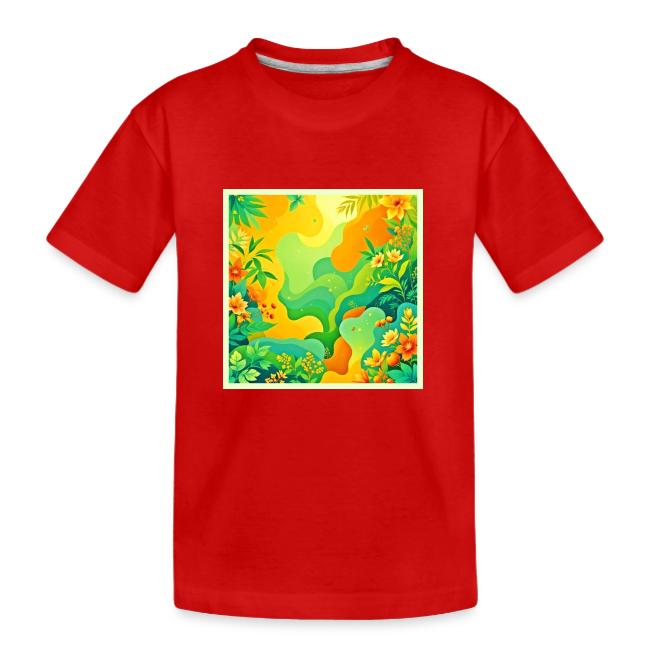 Tropical Foliage Abstract