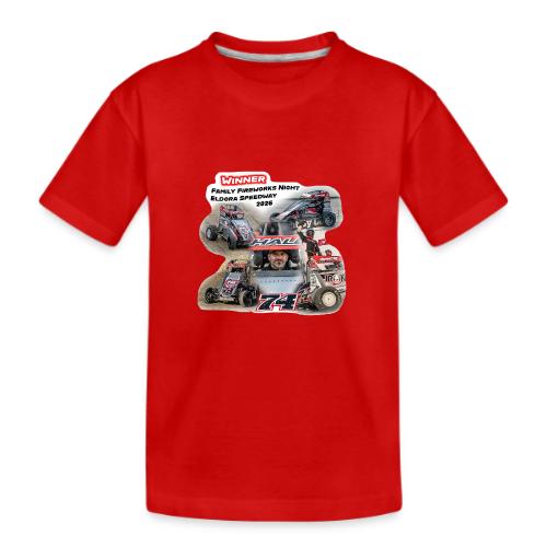 Luke Hall - Eldora Speedway FFN#1 Design 1 - Kid's Premium Organic T-Shirt