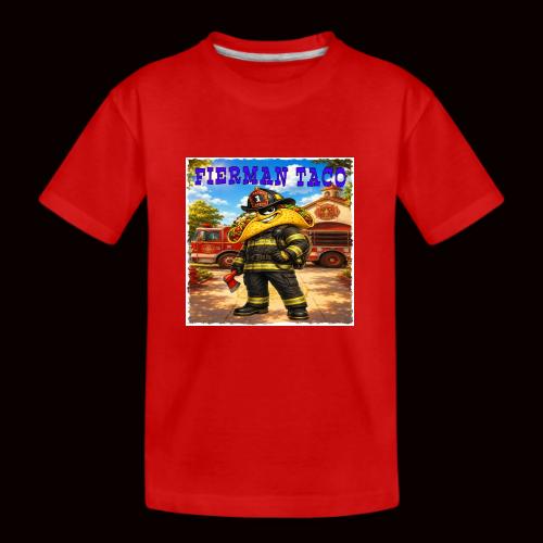 Fireman Taco - Kid's Premium Organic T-Shirt