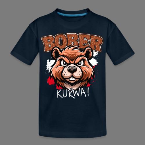 BOBER Kurwa - Kid's Premium Organic T-Shirt