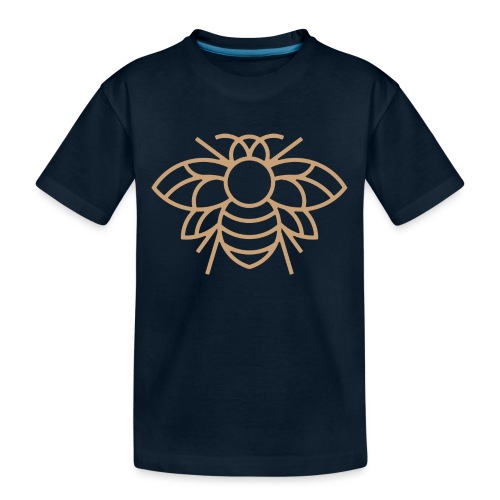 (bee_gold) - Kid's Premium Organic T-Shirt