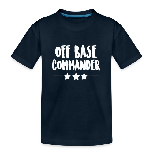 Off Base Commander - Kid's Premium Organic T-Shirt