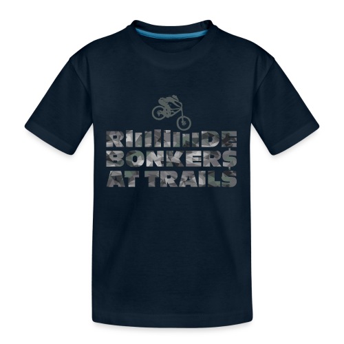 Bonkers grey - Kid's Premium Organic T-Shirt