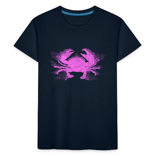 South Carolina Crab in Pink - Kid's Premium Organic T-Shirt