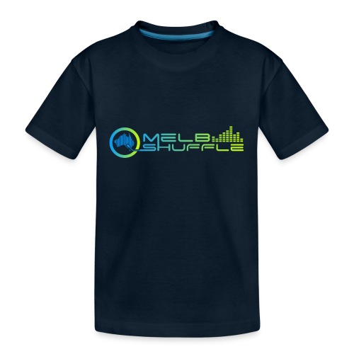 Melbshuffle Gradient Logo - Kid's Premium Organic T-Shirt