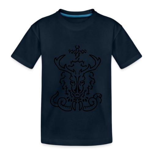 CHRISTmas Stag - Kid's Premium Organic T-Shirt
