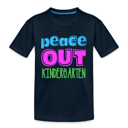 Kreative In Kinder Peace Out - Kid's Premium Organic T-Shirt