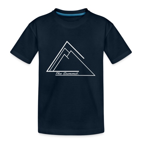 the_summit_white_version - Kid's Premium Organic T-Shirt