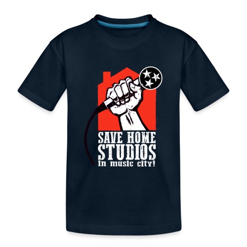 Save Home Studios In Music City - Kid's Premium Organic T-Shirt