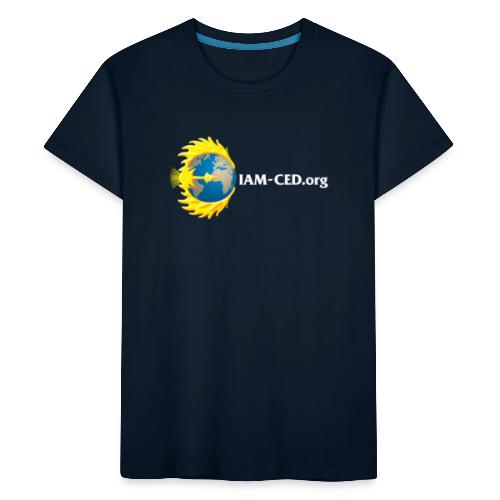 iam-ced.org Logo Phoenix - Kid's Premium Organic T-Shirt
