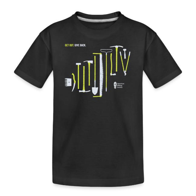 Get Out. Give Back. Trail Tool Arrangement