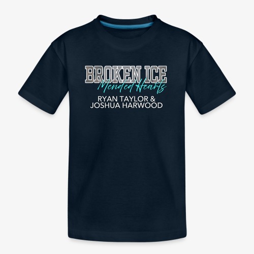 Broken Ice, Mended Hearts Title, Option 2 - Kid's Premium Organic T-Shirt