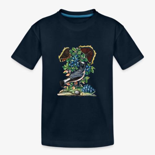 Northern Wheatear - Kid's Premium Organic T-Shirt