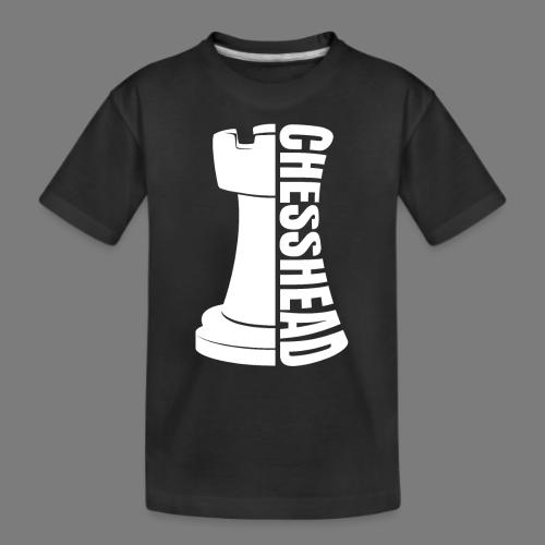 Chesshead Design for Chess Fans - Kid's Premium Organic T-Shirt