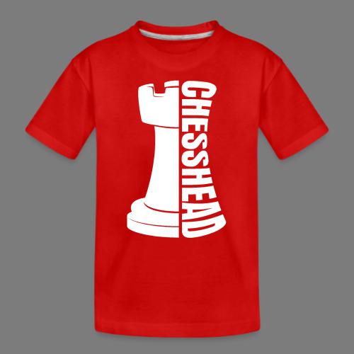 Chesshead Design for Chess Fans - Kid's Premium Organic T-Shirt
