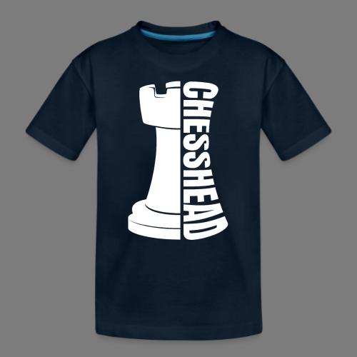 Chesshead Design for Chess Fans - Kid's Premium Organic T-Shirt