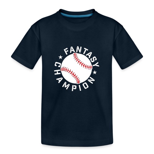 Fantasy Baseball Champion - Kid's Premium Organic T-Shirt