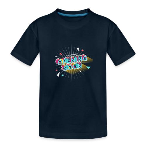 Opening soon. - Kid's Premium Organic T-Shirt