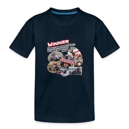Luke Hall - Eldora Speedway FFN#1 Design 2 - Kid's Premium Organic T-Shirt