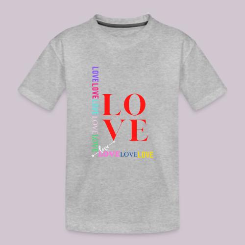 LOVE - Kid's Premium Organic T-Shirt