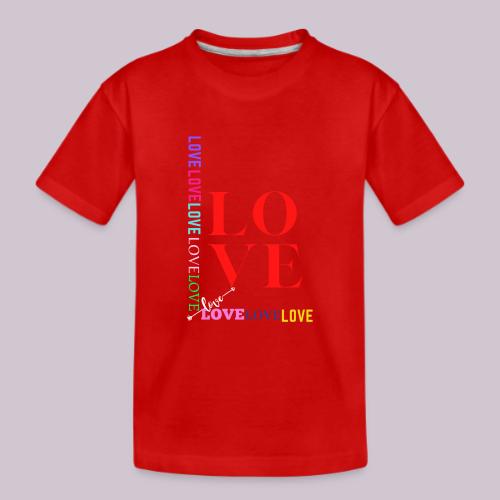 LOVE - Kid's Premium Organic T-Shirt