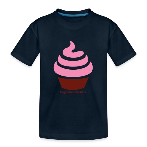Cupcake Charlie's Cupcake - Kid's Premium Organic T-Shirt