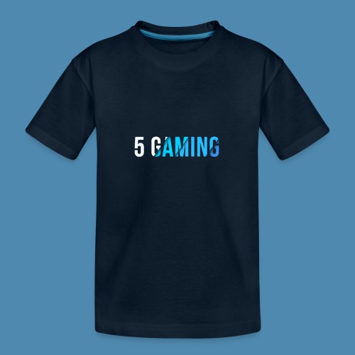5 Gaming Blue - Kid's Premium Organic T-Shirt