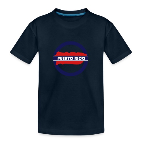 Puerto Rico Tube - Kid's Premium Organic T-Shirt