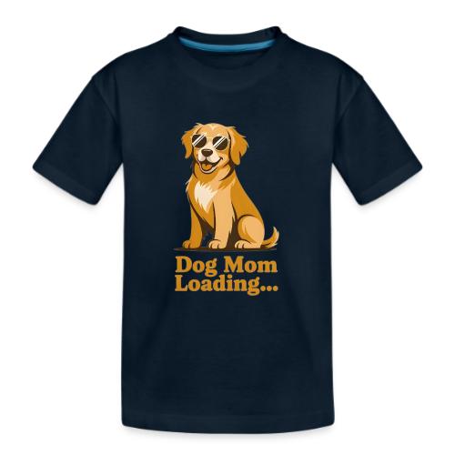 Dog Mom Loading Golden Retriever Sunglasses - Kid's Premium Organic T-Shirt
