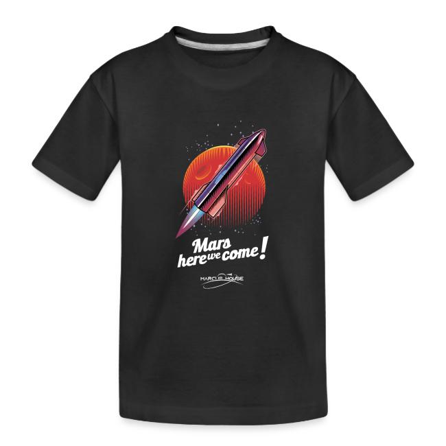 Mars Here We Come - Dark - With Logo